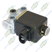 Клапан электромагнитный 24В, L=85; фишка 2 плос. клеммы, КамАЗ, МАЗ блокировки з/м